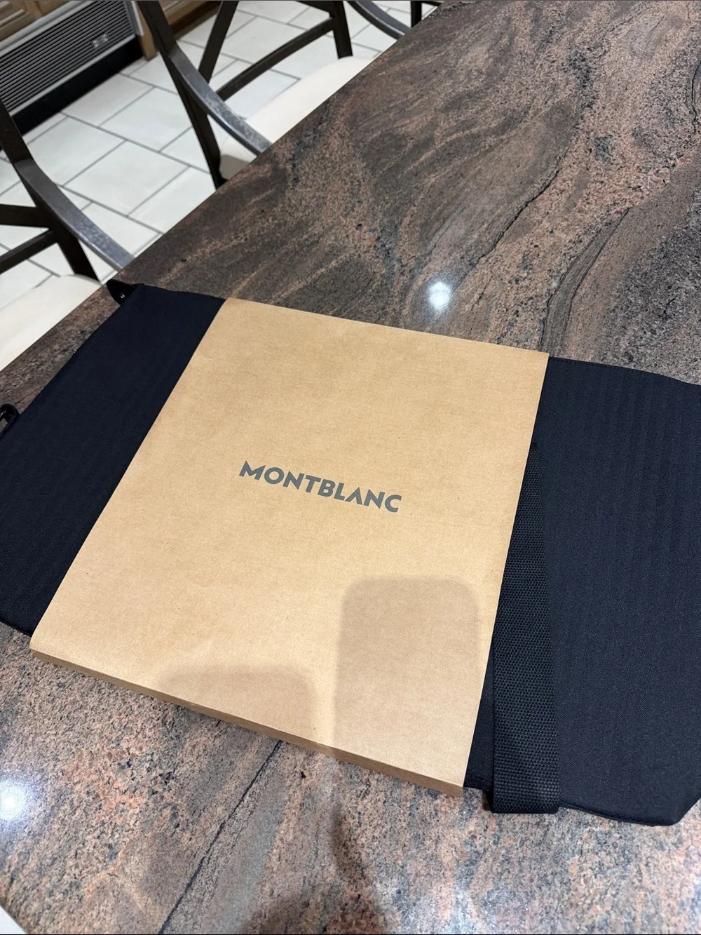 Montblanc Men’s Weekend Bag & Tin Box NWT